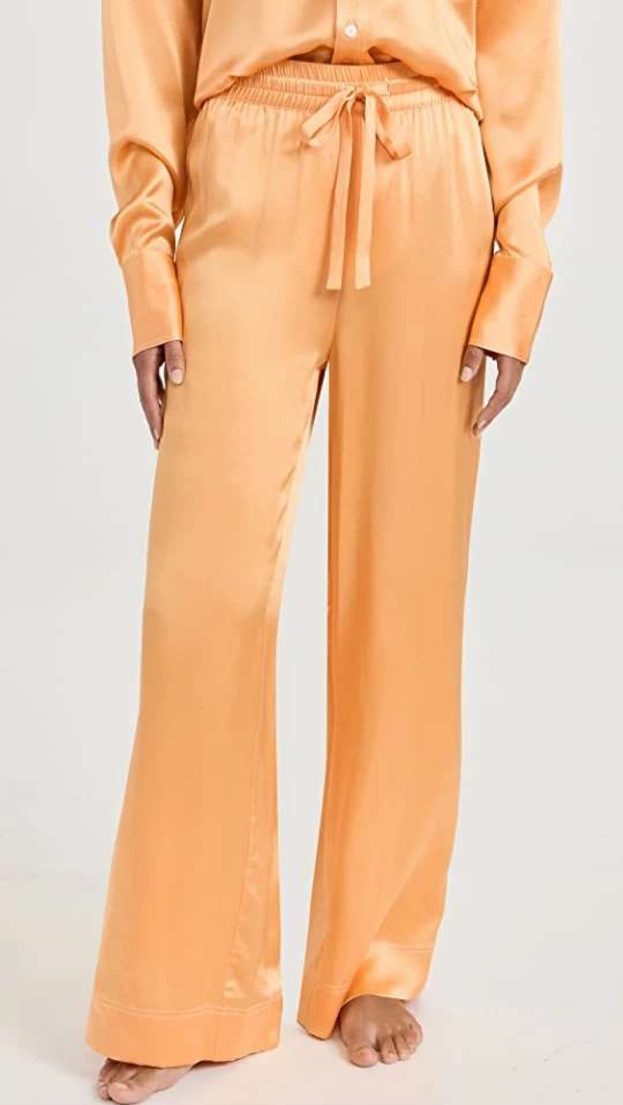 Sleepwear * | Best Pirce Maison Essentiele Core Pants Mango Sorbet