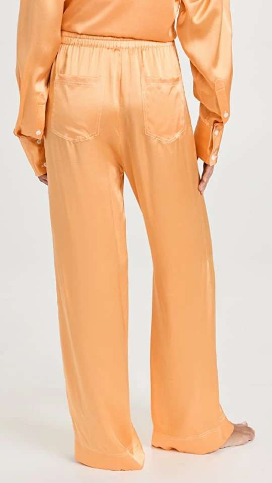 Sleepwear * | Best Pirce Maison Essentiele Core Pants Mango Sorbet