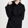 Dresses & Jumpsuits * | New Spiritual Gangster Sueded Fleece Hoodie Dress Black