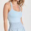 Dresses & Jumpsuits * | Best Reviews Of Fp Movement By Free People Way Home Skort Romper Blue Pearl