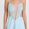 Sleepwear * | Buy Flora Nikrooz Showstopper Chemise Light Blue