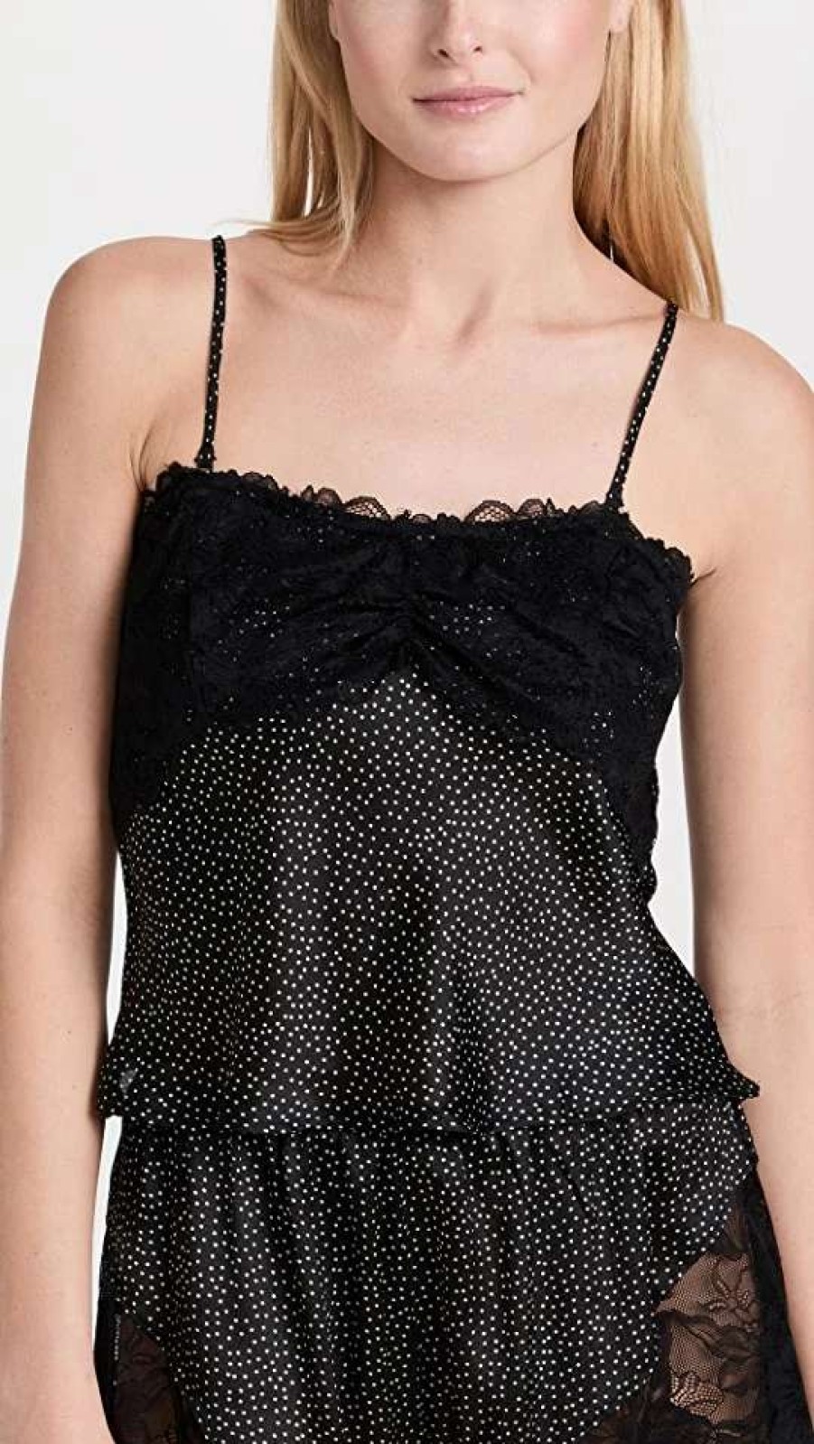 Sleepwear * | Cheapest Free People All Dressed Up Tube Black Combo