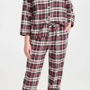 Sleepwear * | Best Reviews Of Sleepy Jones Marina Flannel Pajama Set Multi