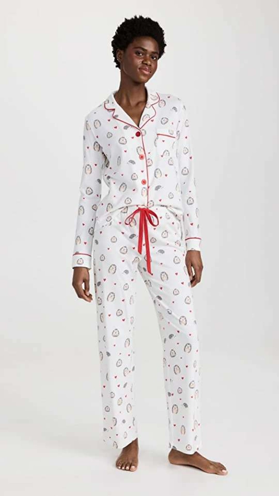 Sleepwear * | Brand New Pj Salvage Be Mine Pj Set Ivory