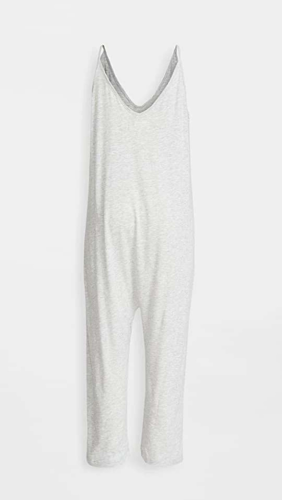 Sleepwear * | Discount The Great. The Slip Sleeper Jumpsuit. Heather Grey