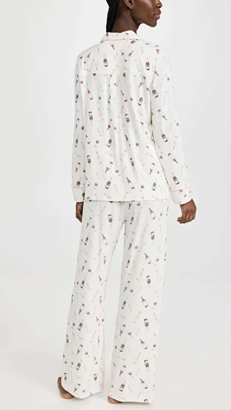 Sleepwear * | Buy Z Supply Lounge Softest Wine Pj Set Bone