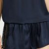 Sleepwear * | Outlet Simone Perele Satin Secrets Night Shorts Full Moon