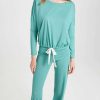 Sleepwear * | Buy Eberjey Heather Slouchy Top Ocean Bay