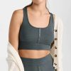 Sleepwear * | Flash Sale Z Supply Lounge Lake Rib Tank Bra Washed Pine