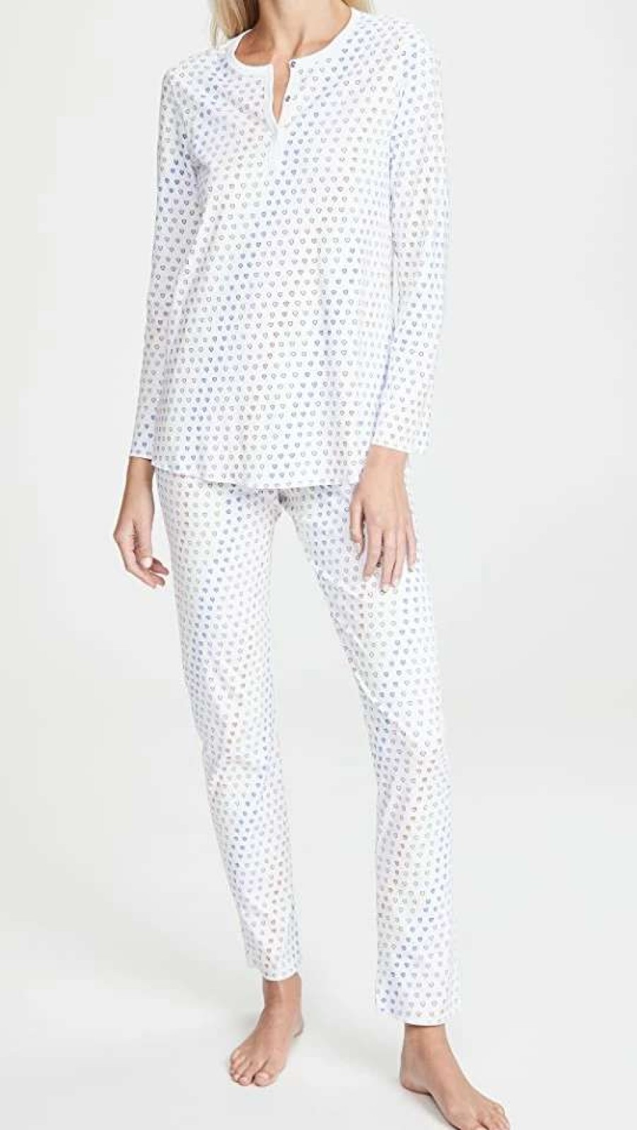 Sleepwear * | Outlet Roller Rabbit Disco Hearts Pajamas Rainbow