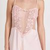 Sleepwear * | Promo Flora Nikrooz Showstopper Chemise With Lace Pink