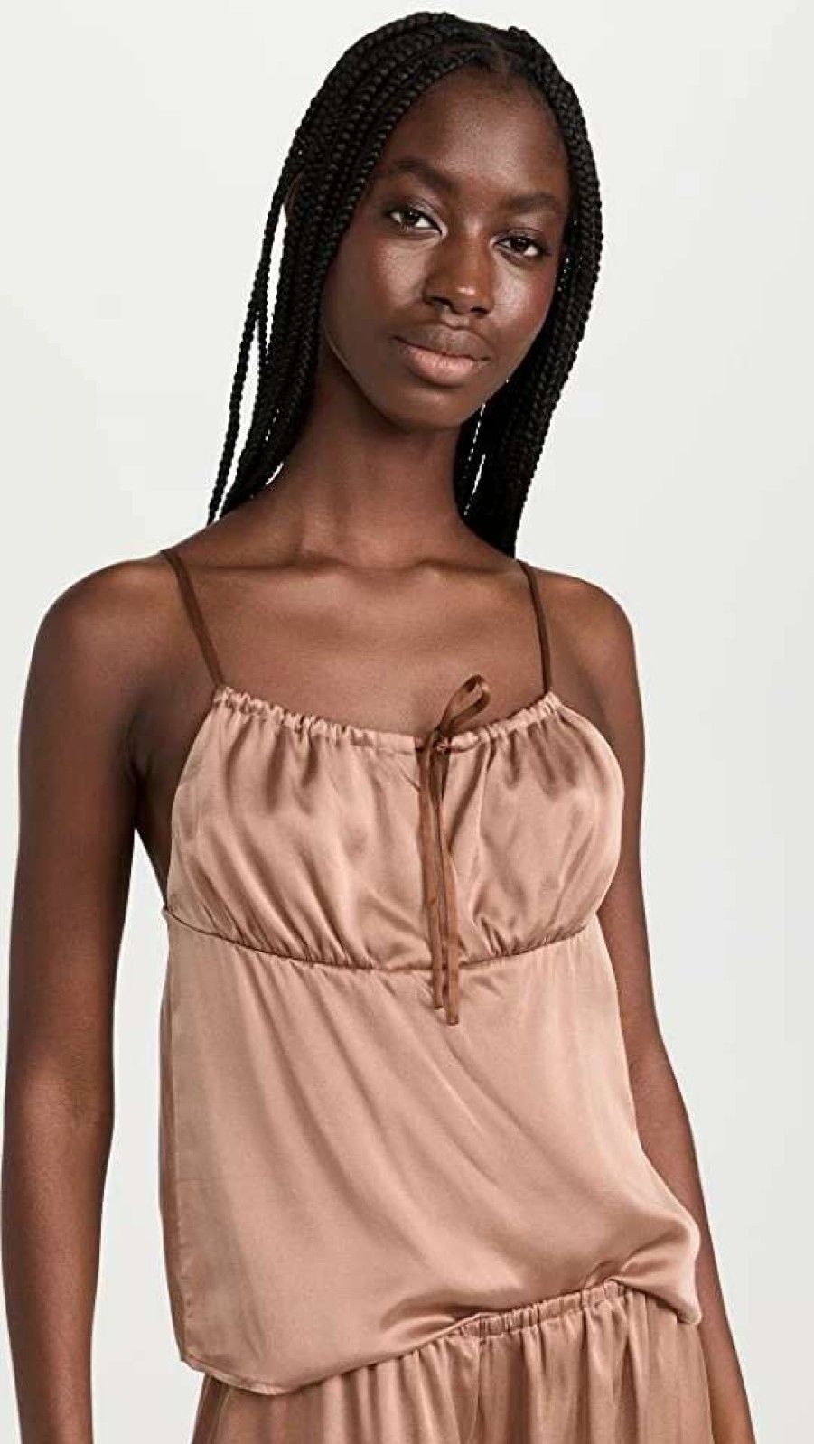 Sleepwear * | Brand New Skin Tierney Cami Pecan