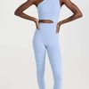 Dresses & Jumpsuits * | Best Reviews Of Port De Bras Nieves Unitard Light Blue