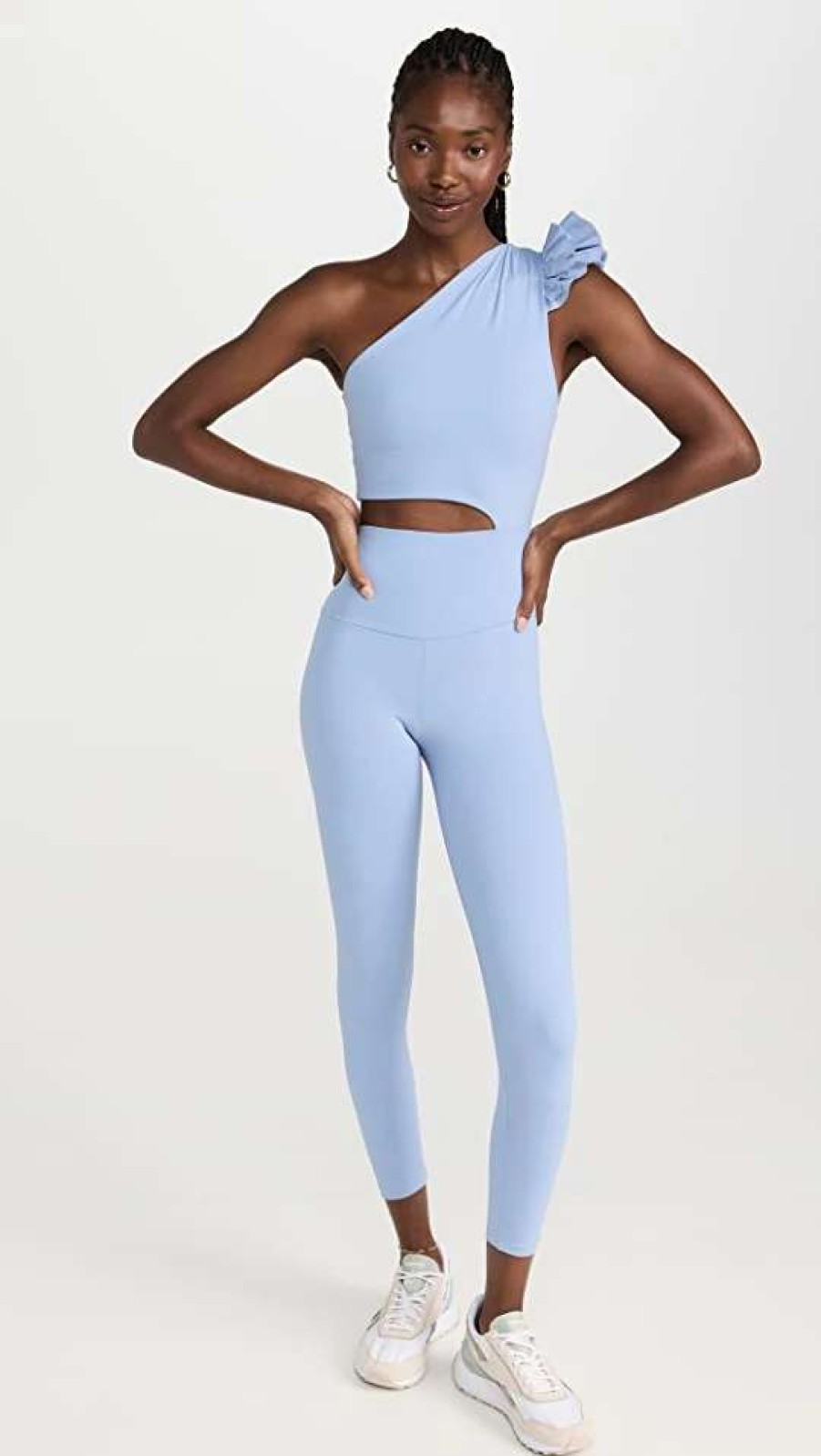 Dresses & Jumpsuits * | Best Reviews Of Port De Bras Nieves Unitard Light Blue