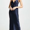 Sleepwear * | Cheapest Olivia Von Halle Issa Slip Navy