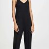 Sleepwear * | Brand New Eberjey Elon Bound V Jumpsuit Black