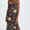 Sleepwear * | Outlet Desmond & Dempsey Persephone Slip Nightie Black