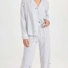 Sleepwear * | Best Deal Rails Clara Pj Set Robin Stripe/Hearts