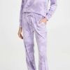 Sleepwear * | Discount Splendid Tie Dye 2 Pc Pj Set Lavender Tie Dye