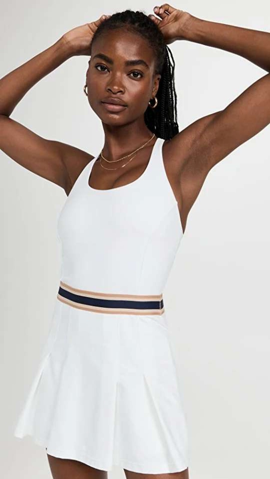 Dresses & Jumpsuits * | Coupon The Upside Racquet Kova Dress White