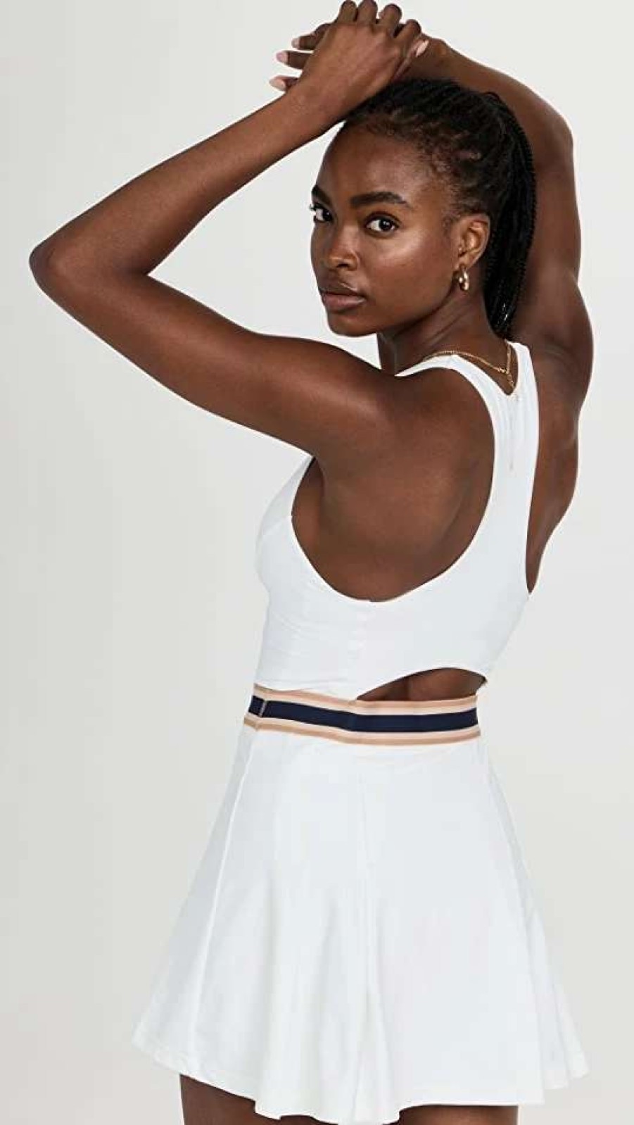 Dresses & Jumpsuits * | Coupon The Upside Racquet Kova Dress White