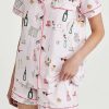 Sleepwear * | Wholesale Bedhead Pjs Let'S Do Brunch Shorty Pj Set