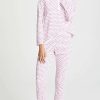 Sleepwear * | Best Sale Roller Rabbit Hearts Pj Set Pink