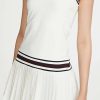 Dresses & Jumpsuits * | Best Pirce Tory Sport Performance V Neck Tennis Dress Snow White