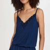 Sleepwear * | Top 10 Eberjey The Rosalia Teddy Navy