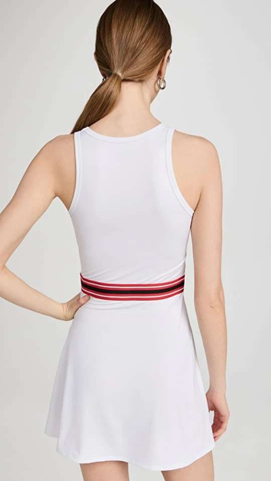 Dresses & Jumpsuits * | Best Sale Eleven By Venus Williams Collegiate Tennis Dress White