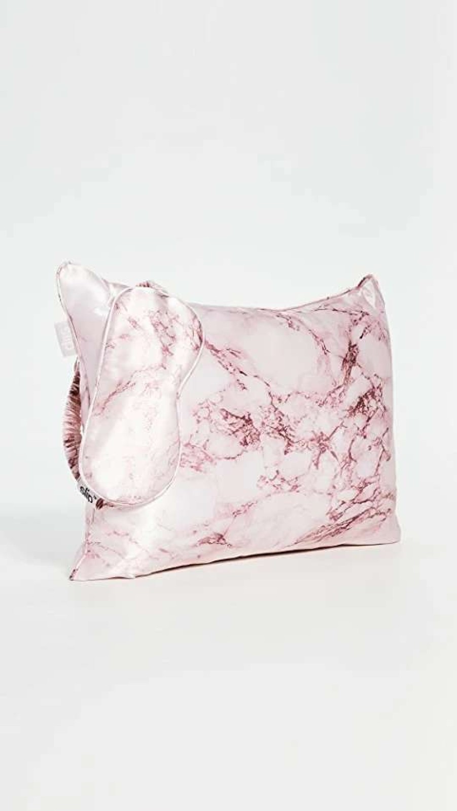 Sleepwear * | Top 10 Slip Pink Marble Travel Set