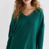 Sleepwear * | Best Sale Honeydew Intimates Lounge Pro Top Emerald