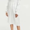 Sleepwear * | Flash Sale Sleeper Michelin Silk Dress White