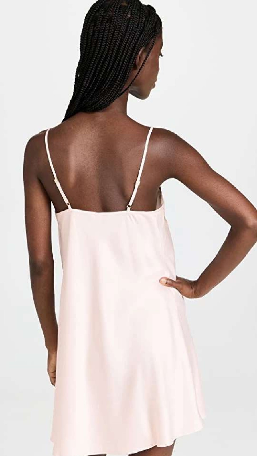 Sleepwear * | Budget Flora Nikrooz Desirae Chemise Light Pink