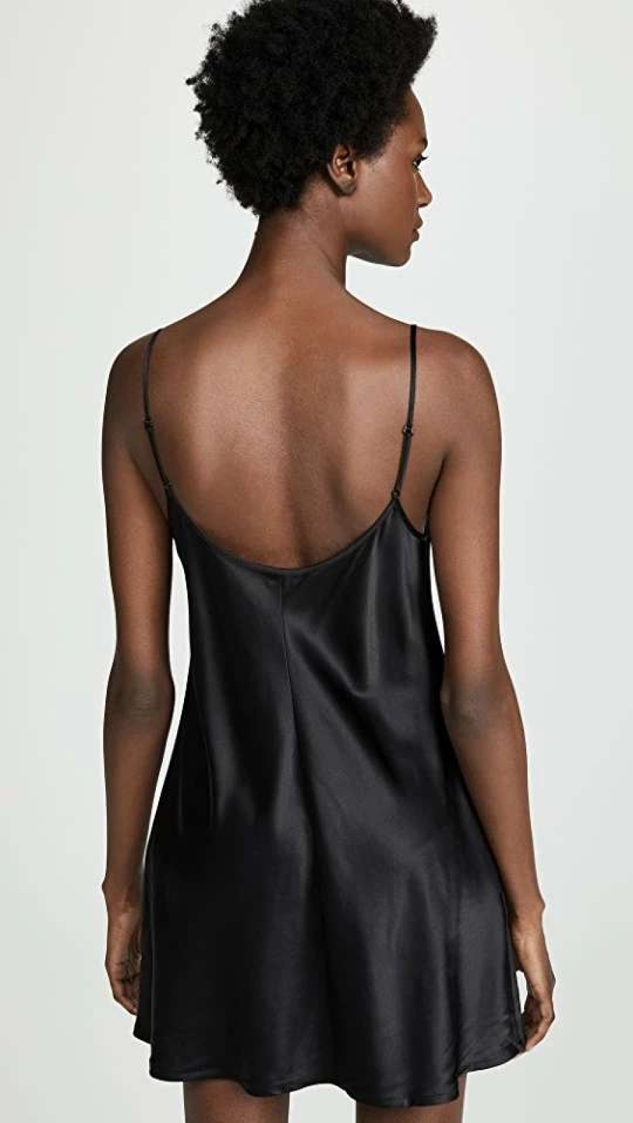 Sleepwear * | Best Reviews Of La Perla Silk Chemise Black