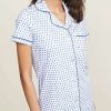 Sleepwear * | Cheap Roller Rabbit Polo Pj Set Blue