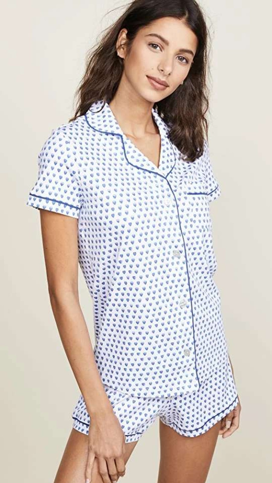 Sleepwear * | Cheap Roller Rabbit Polo Pj Set Blue