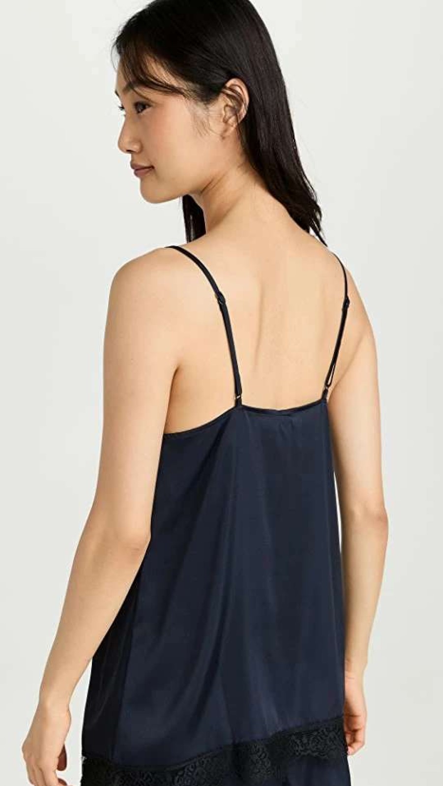 Sleepwear * | Wholesale Simone Perele Satin Secrets Top Full Moon