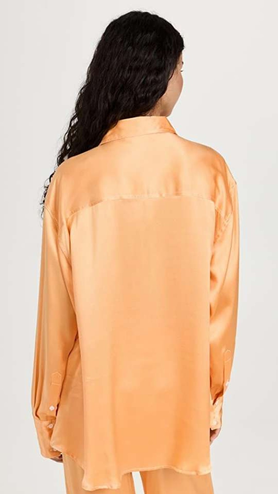 Sleepwear * | Best Pirce Maison Essentiele Resort Shirt Mango Sorbet