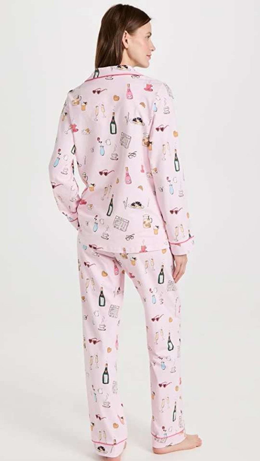 Sleepwear * | Best Pirce Bedhead Pjs Let'S Do Brunch Pj Set