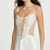 Sleepwear * | Coupon Flora Nikrooz Showstopper Chemise With Lace Ivory