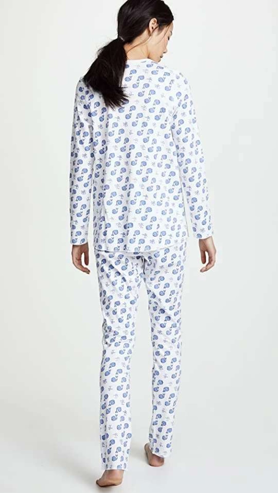 Sleepwear * | Buy Roller Rabbit Moby Pj Set Blue