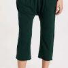 Sleepwear * | Deals The Great. The Lounge Crop Pants Fir Pine